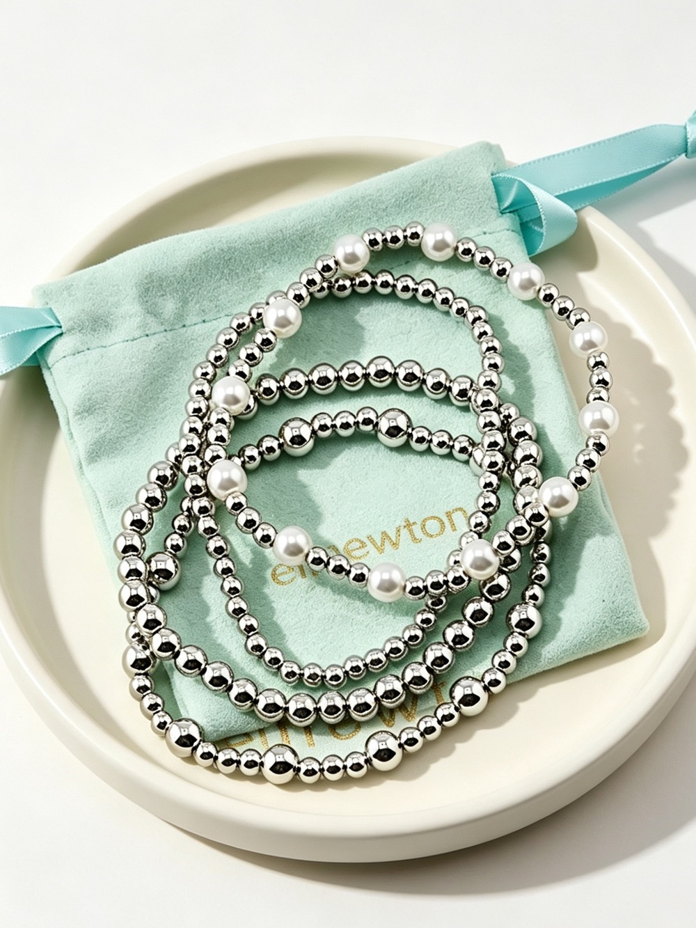 Enewton 4-Piece Silver Bracelet Set